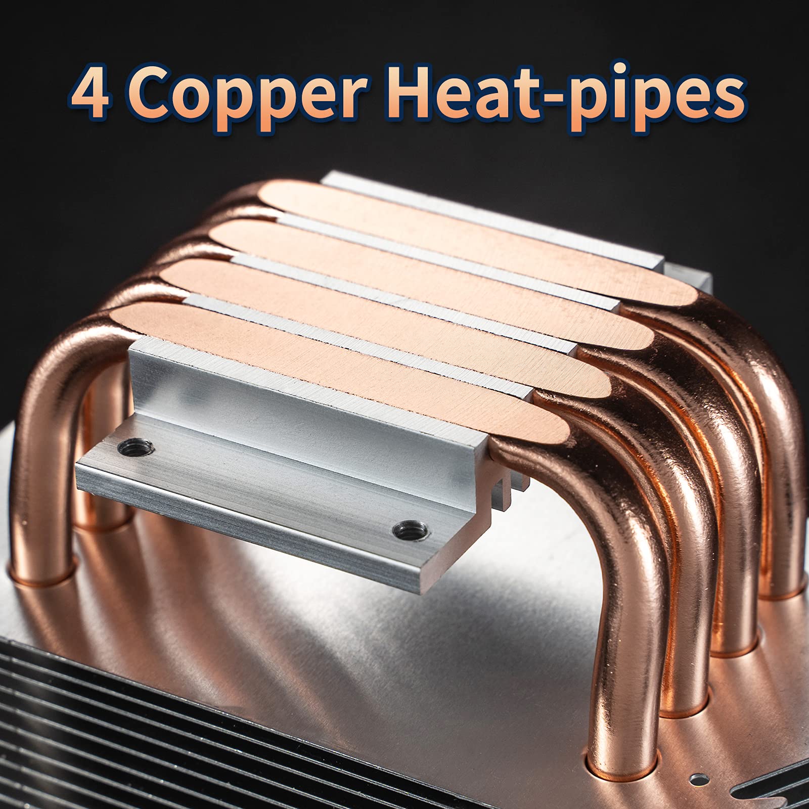 Verilux 2300 rpm RGB CPU Air Cooler with PWM 4 Pin,4 Copper Heat Conduction Pipes,92mm Cooler Fan for AMD Ryzen & Intel LGA 1700 115X Verilux 2300 rpm RGB CPU Air Cooler with PWM 4 Pin,4 Copper Heat Conduction Pipes,92mm Cooler Fan for AMD Ryzen & Intel LGA 1700 115X